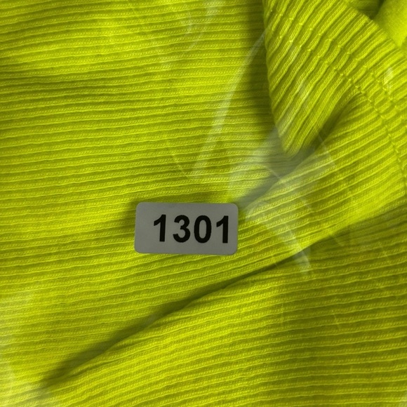 rag & bone Neon Green Essential String Stretch Tank Top Size Small - Picture 12 of 12